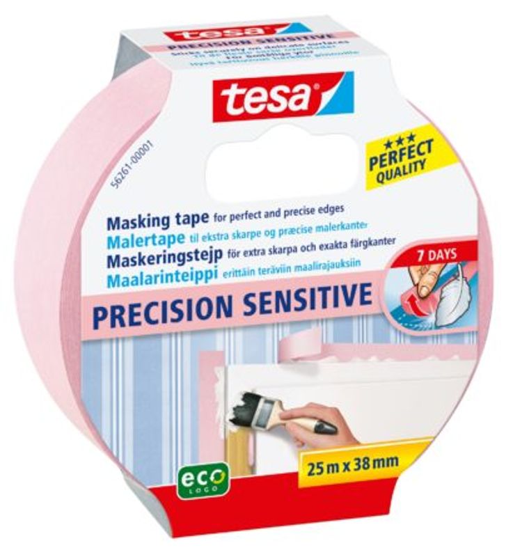 MASKERINGSTAPE 56261 38mmx25m ROSA SENSITIVE PRECISION 