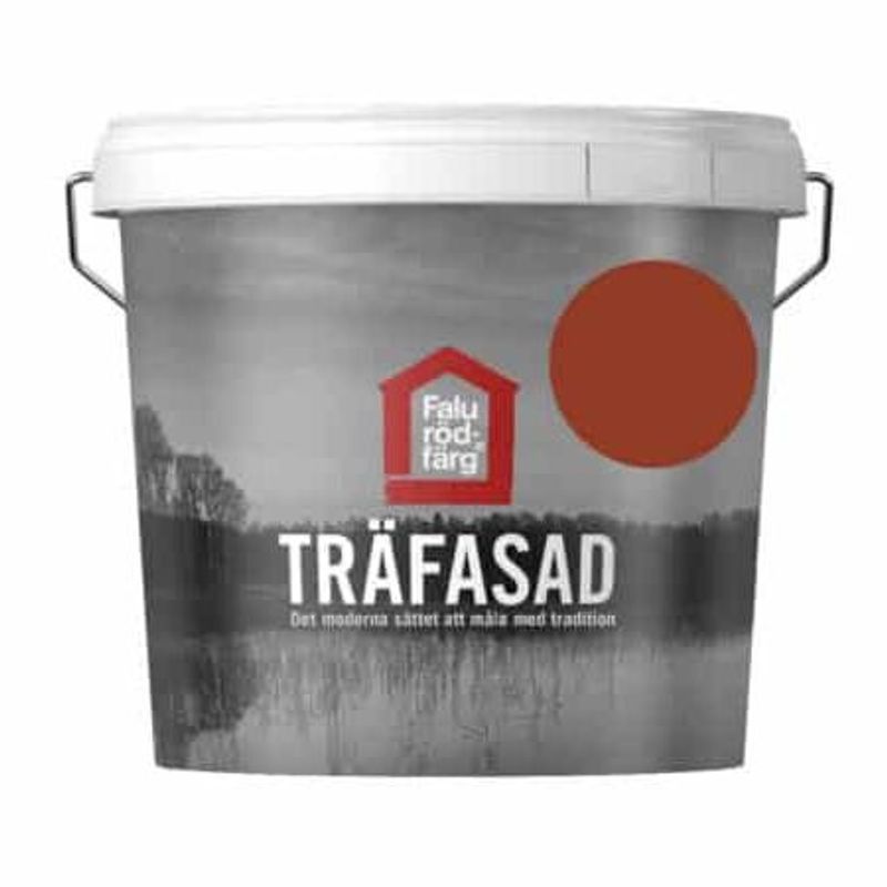 Falu Rödfärg trefasade 10 liter