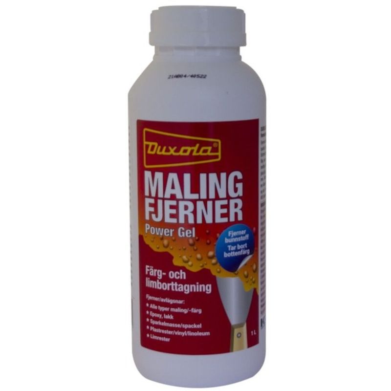 Duxola Malingsfjerner Power Gel - 1 l