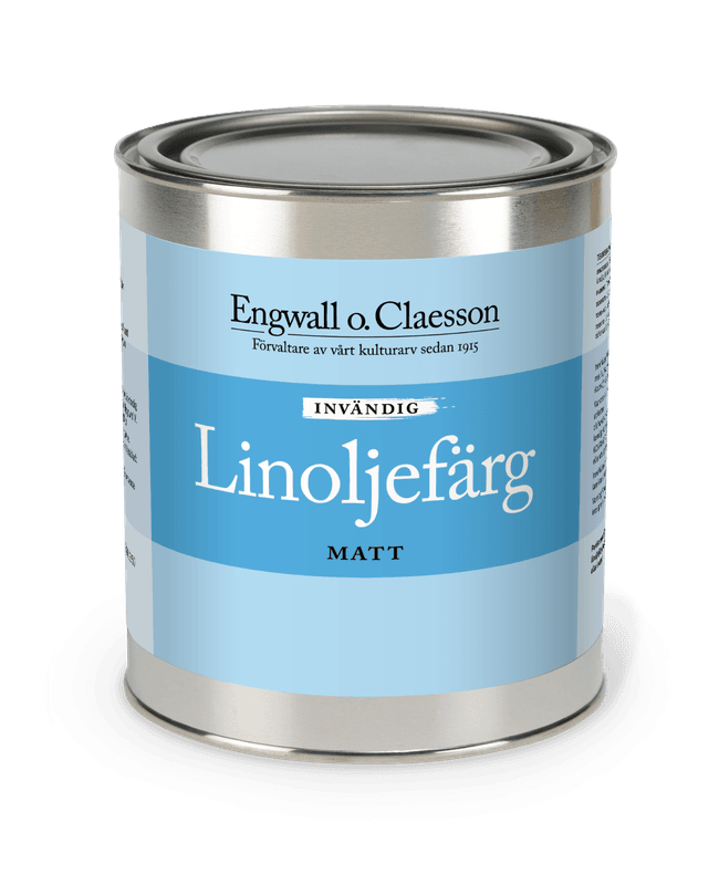 Linoljemaling Innvendig Matt hvit Engwall o. Claesson