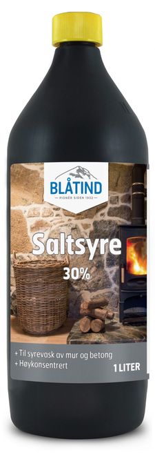 Hovedbilde BLÅTIND SALTSYRE 30% 1L