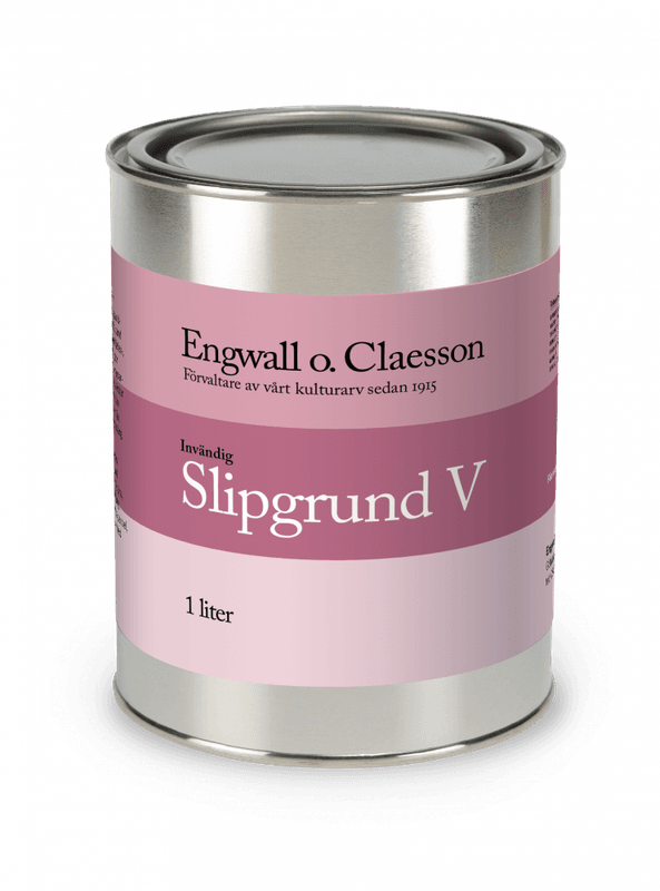 Innvendig vanntynnbar grunning Slipgrund V Hvit Engwall o Claesson