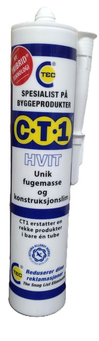 Hovedbilde CT1 TRIBRID FUGEMASSE OG KONSTRUKSJONSLIM BOMULL