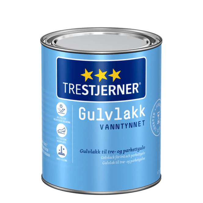 Hovedbilde Trestjerner Gulvlakk Halvblank 0,75 l