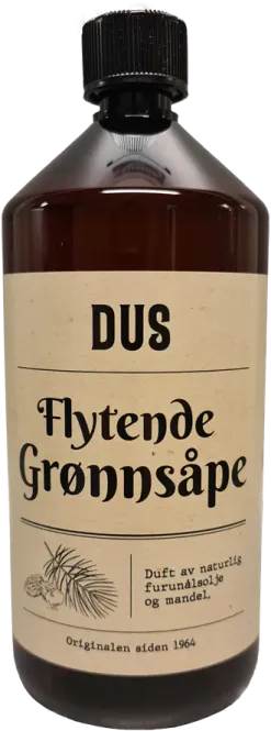 Hovedbilde DUS Flytende Grønnsåpe 1 liter.