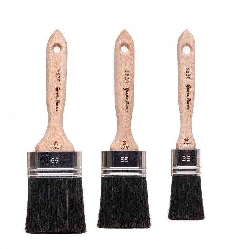 Oval svinebust pensel 