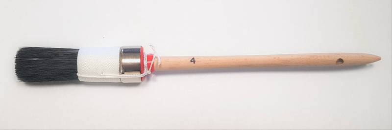 Rund svinebust pensel 